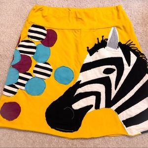 ❌❌ SOLD ❌❌ Zebra skirt!  Heel Athens Lab